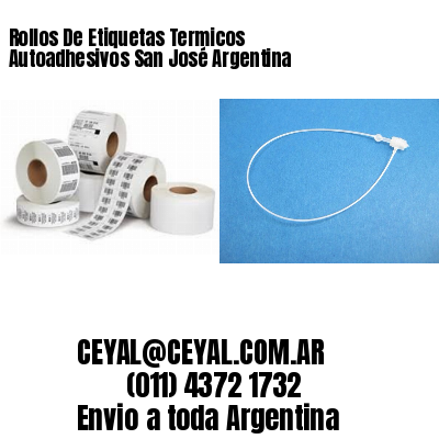 Rollos De Etiquetas Termicos Autoadhesivos San José Argentina