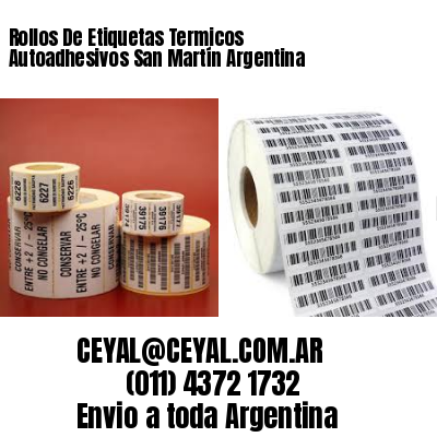 Rollos De Etiquetas Termicos Autoadhesivos San Martín Argentina