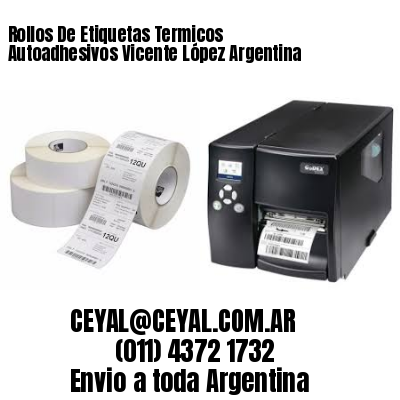 Rollos De Etiquetas Termicos Autoadhesivos Vicente López Argentina