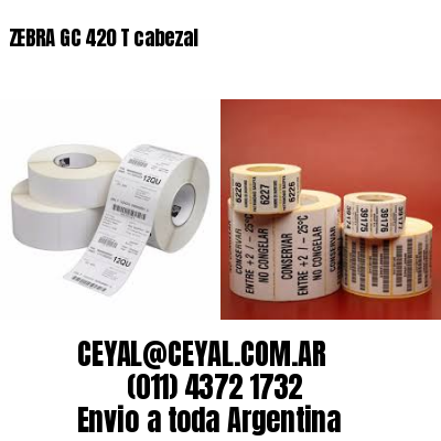 ZEBRA GC 420 T cabezal