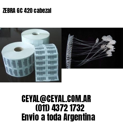 ZEBRA GC 420 cabezal