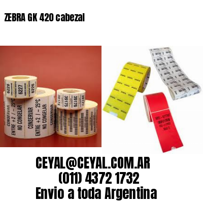 ZEBRA GK 420 cabezal