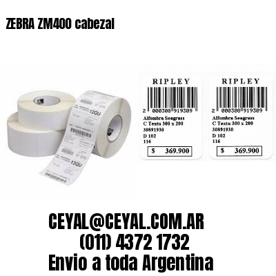 ZEBRA ZM400 cabezal
