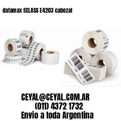 datamax ECLASS E4203 cabezal