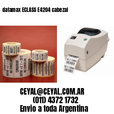 datamax ECLASS E4204 cabezal