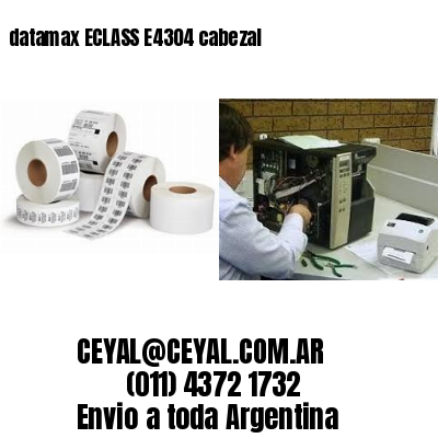 datamax ECLASS E4304 cabezal