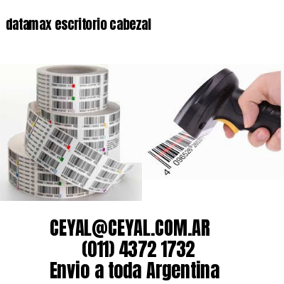 datamax escritorio cabezal