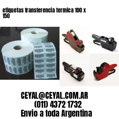 etiquetas transferencia termica 100 x 150