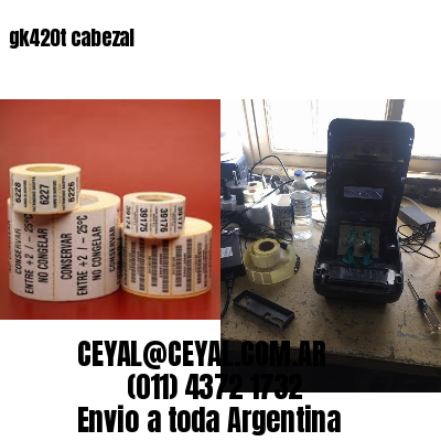 gk420t cabezal