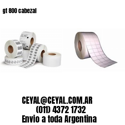 gt 800 cabezal