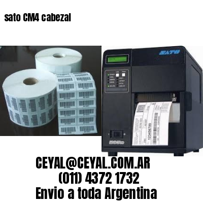 sato CM4 cabezal