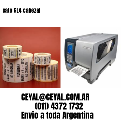 sato GL4 cabezal