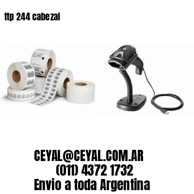 ttp 244 cabezal