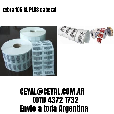 zebra 105 SL PLUS cabezal