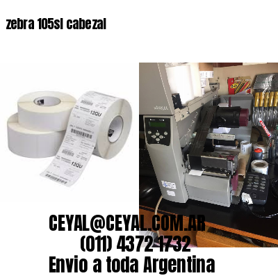 zebra 105sl cabezal