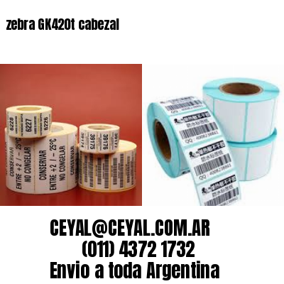 zebra GK420t cabezal