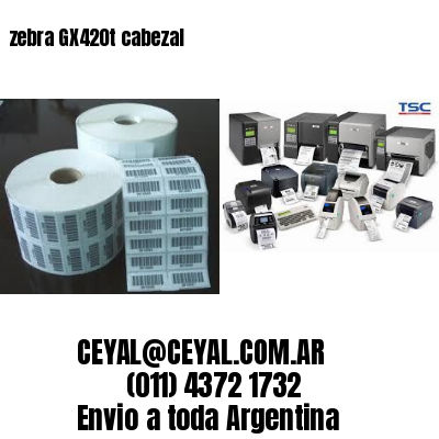 zebra GX420t cabezal