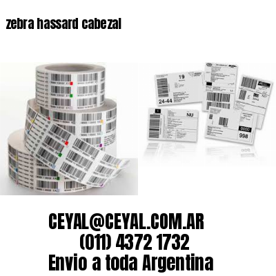 zebra hassard cabezal