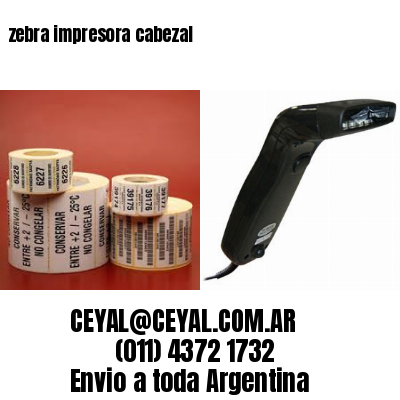 zebra impresora cabezal