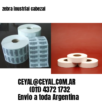 zebra inustrial cabezal