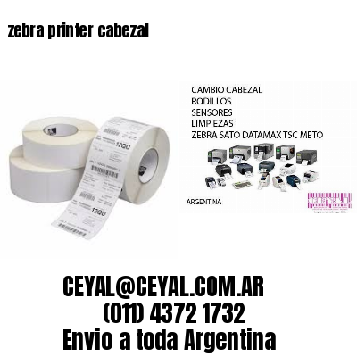 zebra printer cabezal