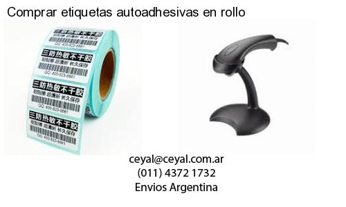 Comprar etiquetas autoadhesivas en rollo