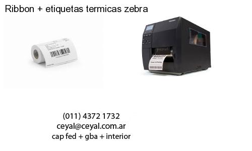Ribbon   etiquetas termicas zebra