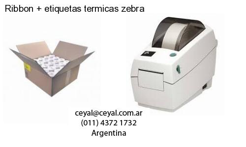 Ribbon etiquetas termicas zebra