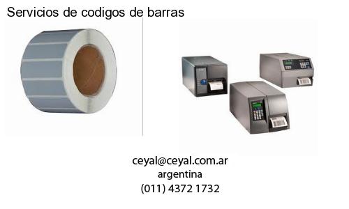 Servicios de codigos de barras