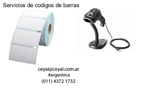Servicios de codigos de barras