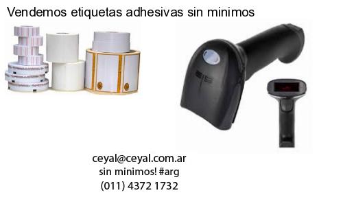 Vendemos etiquetas adhesivas sin minimos