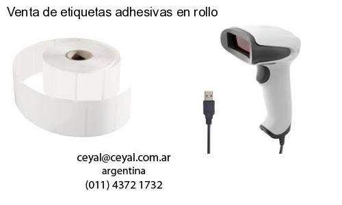 Venta de etiquetas adhesivas en rollo