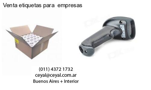 Venta etiquetas para empresas