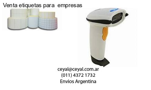 Venta etiquetas para empresas
