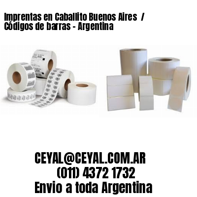 Imprentas en Caballito Buenos Aires  / Códigos de barras - Argentina