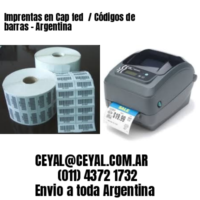 Imprentas en Cap fed  / Códigos de barras – Argentina