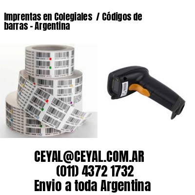 Imprentas en Colegiales  / Códigos de barras – Argentina