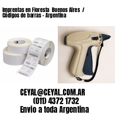 Imprentas en Floresta  Buenos Aires  / Códigos de barras – Argentina