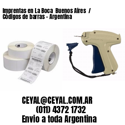 Imprentas en La Boca  Buenos Aires  / Códigos de barras – Argentina
