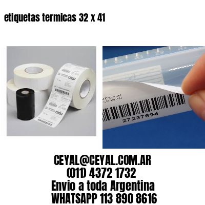 etiquetas termicas 32 x 41