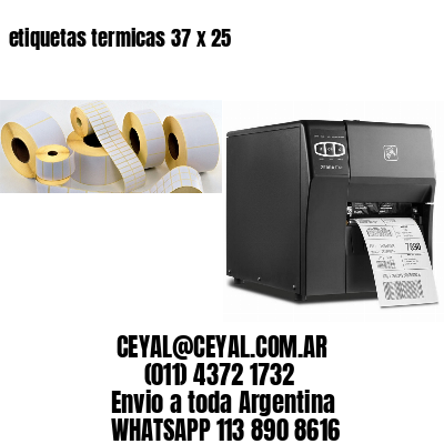 etiquetas termicas 37 x 25