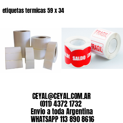 etiquetas termicas 59 x 34
