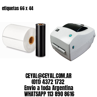etiquetas 66 x 44