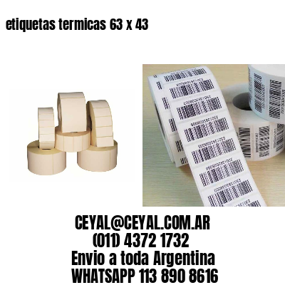 etiquetas termicas 63 x 43