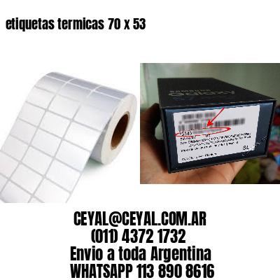etiquetas termicas 70 x 53