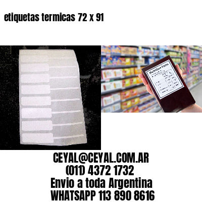 etiquetas termicas 72 x 91