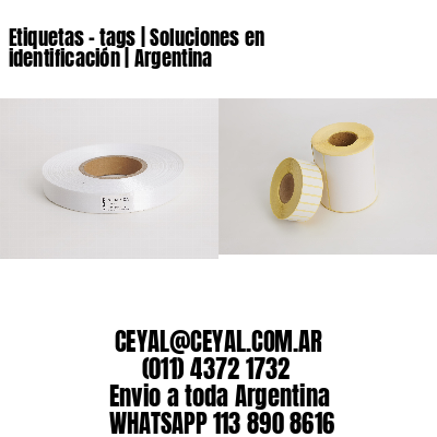 Etiquetas – tags | Soluciones en identificación | Argentina