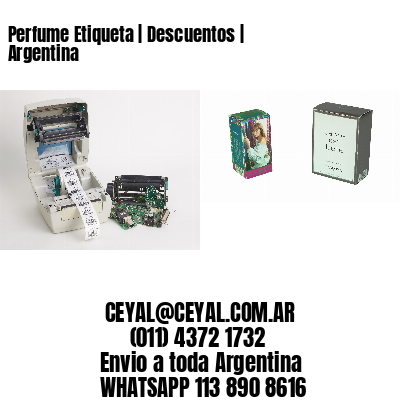 Perfume Etiqueta | Descuentos | Argentina