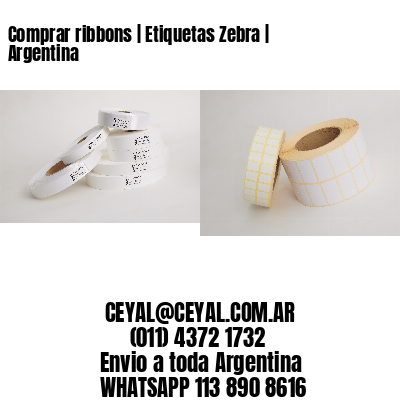 Comprar ribbons | Etiquetas Zebra | Argentina