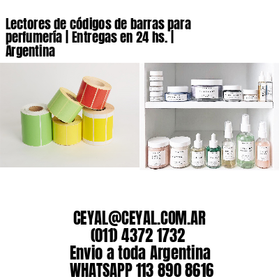 Lectores de códigos de barras para perfumería | Entregas en 24 hs. | Argentina